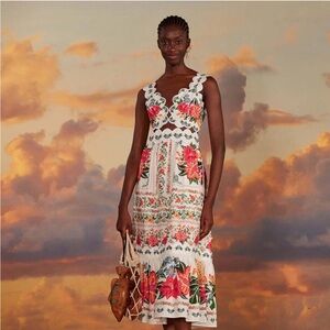 NWT Farm Rio Bloom Garden Maxi Dress